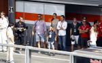 Spa Francorchamps 28 augustus 2016
Winston Gerschtanowitz met zijn zoon Julian op bezoek bij de F1. Hij was met Michiel Mol en zijn vriendin Marloes Mens