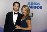 Amsterdam 5 september 2016
Premiere Adios Amigos in Tuschinski. Yannick v d Velden met (een) vriendin