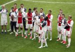 Amsterdam, 7 Mei 2017 AJAX-GoAhead eindstand 4-0
Abdelhak Nouri Kasper Dolberg Justin Kluivert e.a.