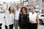 Amsterdam 11 juni 2017
Opening expositie Andy Warhol in Beurs v Berlage. Het is een initiatief van Lex Harding.
Adam Curry met zijn vriendin Tina Snider en Christina Curry met vriendin Shenta Ignacio