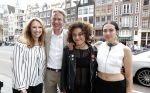 Amsterdam 11 juni 2017
Opening expositie Andy Warhol in Beurs v Berlage. Het is een initiatief van Lex Harding.
Adam Curry met zijn vriendin Tina Snider en Christina Curry met vriendin Shenta Ignacio