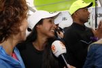 Amsterdam 9 september 2017
Edwin Evers staat op Run van radio 538 bij het Science park. Airen Mylene