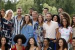 Amsterdam 6 september 2017
Perspresentatie van de musical On Your Feet bij strand Zuid. De cast met oa Ellen Evers, Jim Bakkum, Vajen van den Bosch, Albert Verlinde Nurlaila Kareem en  Tommie Christiaan