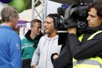 Amsterdam 9 september 2017
Edwin Evers staat op Run van radio 538 bij het Science park. Ali B
