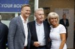Amsterdam 15 juli 2017
Frits Huffnagel viert zijn 50e verjaardag. Andre v Duin met partner Martin en Margriet Zegers