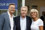 Amsterdam 15 juli 2017
Frits Huffnagel viert zijn 50e verjaardag. Andre v Duin met partner Martin en Margriet Zegers