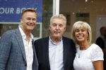 Amsterdam 15 juli 2017
Frits Huffnagel viert zijn 50e verjaardag. Andre v Duin met partner Martin en Margriet Zegers
