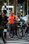 Amsterdam 1 september 2017
Anouk v Nes op de fiets in Amsterdam.