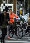Amsterdam 1 september 2017
Anouk v Nes op de fiets in Amsterdam.