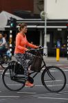 Amsterdam 1 september 2017
Anouk v Nes op de fiets in Amsterdam.