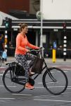 Amsterdam 1 september 2017
Anouk v Nes op de fiets in Amsterdam.
