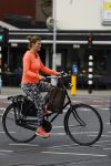 Amsterdam 1 september 2017
Anouk v Nes op de fiets in Amsterdam.