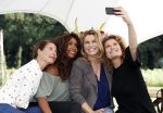 t Harde 5 september 2017
Presentatie cast Opvliegers. Antje Monteiro, Anouk van Nes, Joanne Telesford, Sandra Mattie,
Producent is  Rick Engelkes