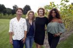 t Harde 5 september 2017
Presentatie cast Opvliegers. Antje Monteiro, Anouk van Nes, Joanne Telesford, Sandra Mattie,
Producent is  Rick Engelkes