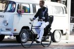 Leiden 2 juli 2017 
Jochem Myjer en zijn vriendin Marloes Novan vieren de 40e verjaardag van Jochem met familie en vrienden. Armin v Buuren met zijn vrouw Erika