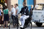 Leiden 2 juli 2017 
Jochem Myjer en zijn vriendin Marloes Novan vieren de 40e verjaardag van Jochem met familie en vrienden. Armin v Buuren met zijn vrouw Erika