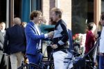 Leiden 2 juli 2017 
Jochem Myjer en zijn vriendin Marloes Novan vieren de 40e verjaardag van Jochem met familie en vrienden. Armin v Buuren met zijn vrouw Erika