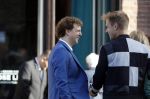 Leiden 2 juli 2017 
Jochem Myjer en zijn vriendin Marloes Novan vieren de 40e verjaardag van Jochem met familie en vrienden. Armin v Buuren met zijn vrouw Erika