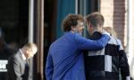 Leiden 2 juli 2017 
Jochem Myjer en zijn vriendin Marloes Novan vieren de 40e verjaardag van Jochem met familie en vrienden. Armin v Buuren met zijn vrouw Erika