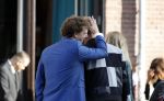 Leiden 2 juli 2017 
Jochem Myjer en zijn vriendin Marloes Novan vieren de 40e verjaardag van Jochem met familie en vrienden. Armin v Buuren met zijn vrouw Erika