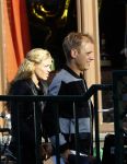 Leiden 2 juli 2017 
Jochem Myjer en zijn vriendin Marloes Novan vieren de 40e verjaardag van Jochem met familie en vrienden. Armin v Buuren met zijn vrouw Erika