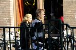 Leiden 2 juli 2017 
Jochem Myjer en zijn vriendin Marloes Novan vieren de 40e verjaardag van Jochem met familie en vrienden. Armin v Buuren met zijn vrouw Erika