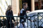 Leiden 2 juli 2017 
Jochem Myjer en zijn vriendin Marloes Novan vieren de 40e verjaardag van Jochem met familie en vrienden. Armin v Buuren met zijn vrouw Erika