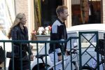 Leiden 2 juli 2017 
Jochem Myjer en zijn vriendin Marloes Novan vieren de 40e verjaardag van Jochem met familie en vrienden. Armin v Buuren met zijn vrouw Erika