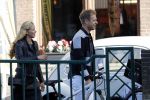 Leiden 2 juli 2017 
Jochem Myjer en zijn vriendin Marloes Novan vieren de 40e verjaardag van Jochem met familie en vrienden. Armin v Buuren met zijn vrouw Erika