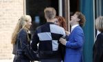 Leiden 2 juli 2017 
Jochem Myjer en zijn vriendin Marloes Novan vieren de 40e verjaardag van Jochem met familie en vrienden. Armin v Buuren met zijn vrouw Erika