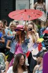 Amsterdam 5 augustus 2017
Barbara Frequin en Eefje Borstlap bij de canal parade.