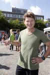 Amsterdam 3 september 2017  
ALS Cityswim in de amsterdamse grachten. Beau v Erven Dorens