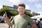 Amsterdam 3 september 2017  
ALS Cityswim in de amsterdamse grachten. Beau v Erven Dorens