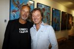 Amsterdam 10 september 2017
Opening expositie Bob Fosko en Bert Kuizenga.n Gijs Scholten van Aschat opent hem. Bert met Frits Sissing