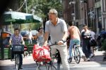 Amsterdam 10 juli 2017
Bert Kuizinga op de fiets in Amsterdam