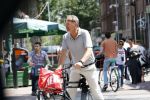 Amsterdam 10 juli 2017
Bert Kuizinga op de fiets in Amsterdam