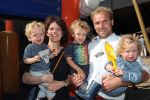 Toldijk, 3 September 2017 
Reunie Boer zoekt vrouw
Boer Frans Zanderink met zijn vrouw Leonie Zanderink en oudste zoon Geert Zanderink en de tweeling Huub Zanderink en Marlie Zanderink
