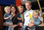 Toldijk, 3 September 2017 
Reunie Boer zoekt vrouw
Boer Frans Zanderink met zijn vrouw Leonie Zanderink en oudste zoon Geert Zanderink en de tweeling Huub Zanderink en Marlie Zanderink