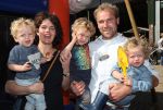 Toldijk, 3 September 2017 
Reunie Boer zoekt vrouw
Boer Frans Zanderink met zijn vrouw Leonie Zanderink en oudste zoon Geert Zanderink en de tweeling Huub Zanderink en Marlie Zanderink