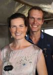 Toldijk, 3 September 2017 
Reunie Boer zoekt vrouw
Boerin Agnes Lensing met haar man Albert Lensing