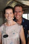 Toldijk, 3 September 2017 
Reunie Boer zoekt vrouw
Boerin Agnes Lensing met haar man Albert Lensing