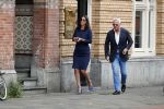 Amsterdam 2 augustus 2017
Bram Moszkowicz en zijn vriendin Nienke Hoogervorst verlaten haar kantoor.