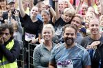 Amsterdam 9 september 2017
Edwin Evers staat op Run van radio 538 bij het Science park. Bridget Maasland met zoon Mees en nieuwe vriend Bram Plattel