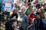 Amsterdam 9 september 2017
Edwin Evers staat op Run van radio 538 bij het Science park. Bridget Maasland met zoon Mees en nieuwe vriend Bram Plattel