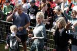 Amsterdam 9 september 2017
Edwin Evers staat op Run van radio 538 bij het Science park. Bridget Maasland met zoon Mees en nieuwe vriend Bram Plattel