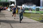 Amsterdam 9 september 2017
Edwin Evers staat op Run van radio 538 bij het Science park. Bridget Maasland met zoon Mees en nieuwe vriend Bram Plattel