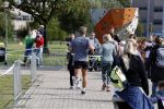 Amsterdam 9 september 2017
Edwin Evers staat op Run van radio 538 bij het Science park. Bridget Maasland met zoon Mees en nieuwe vriend Bram Plattel