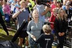 Amsterdam 9 september 2017
Edwin Evers staat op Run van radio 538 bij het Science park. Bridget Maasland met zoon Mees en nieuwe vriend Bram Plattel