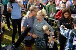 Amsterdam 9 september 2017
Edwin Evers staat op Run van radio 538 bij het Science park. Bridget Maasland met zoon Mees en nieuwe vriend Bram Plattel