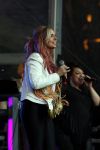 Amsterdam 6 augustus 2017 
Willeke Alberti en Candy Dulfer treden op ter afsluiting van de Gay parade op de dam.